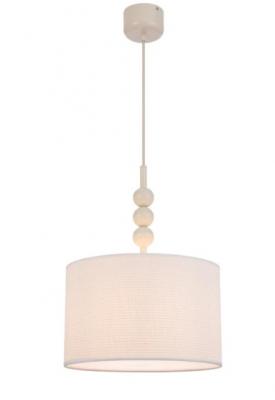 POETIX 35 1-LIGHT DRUM PENDANT BEIGE